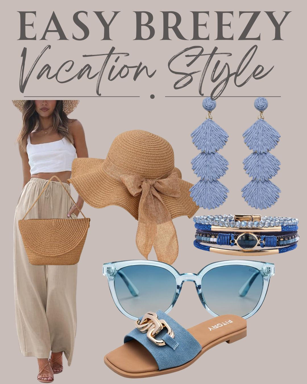 Capture that easy breezy style with a simple vacation outfit you can take from beach to night out.. #vacationoutfit #vacationoutfitsbeach #beachoutfit #resortoutfit

#LTKTravel #LTKSaleAlert