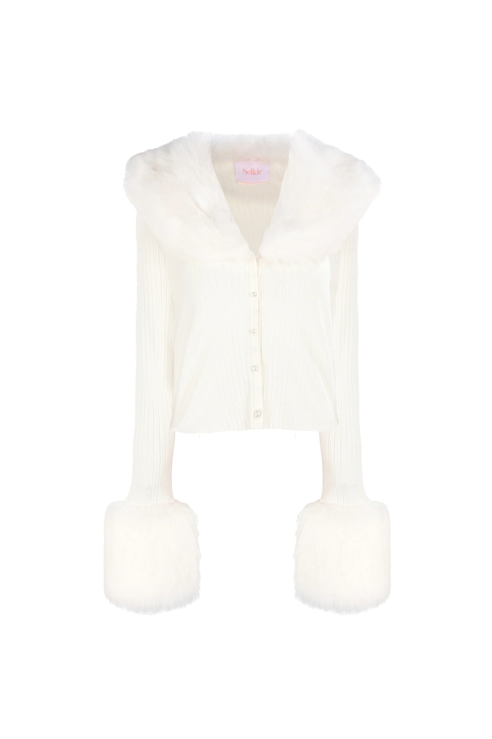 The Ivory Ice Skate Home Cardi | Selkie Collection