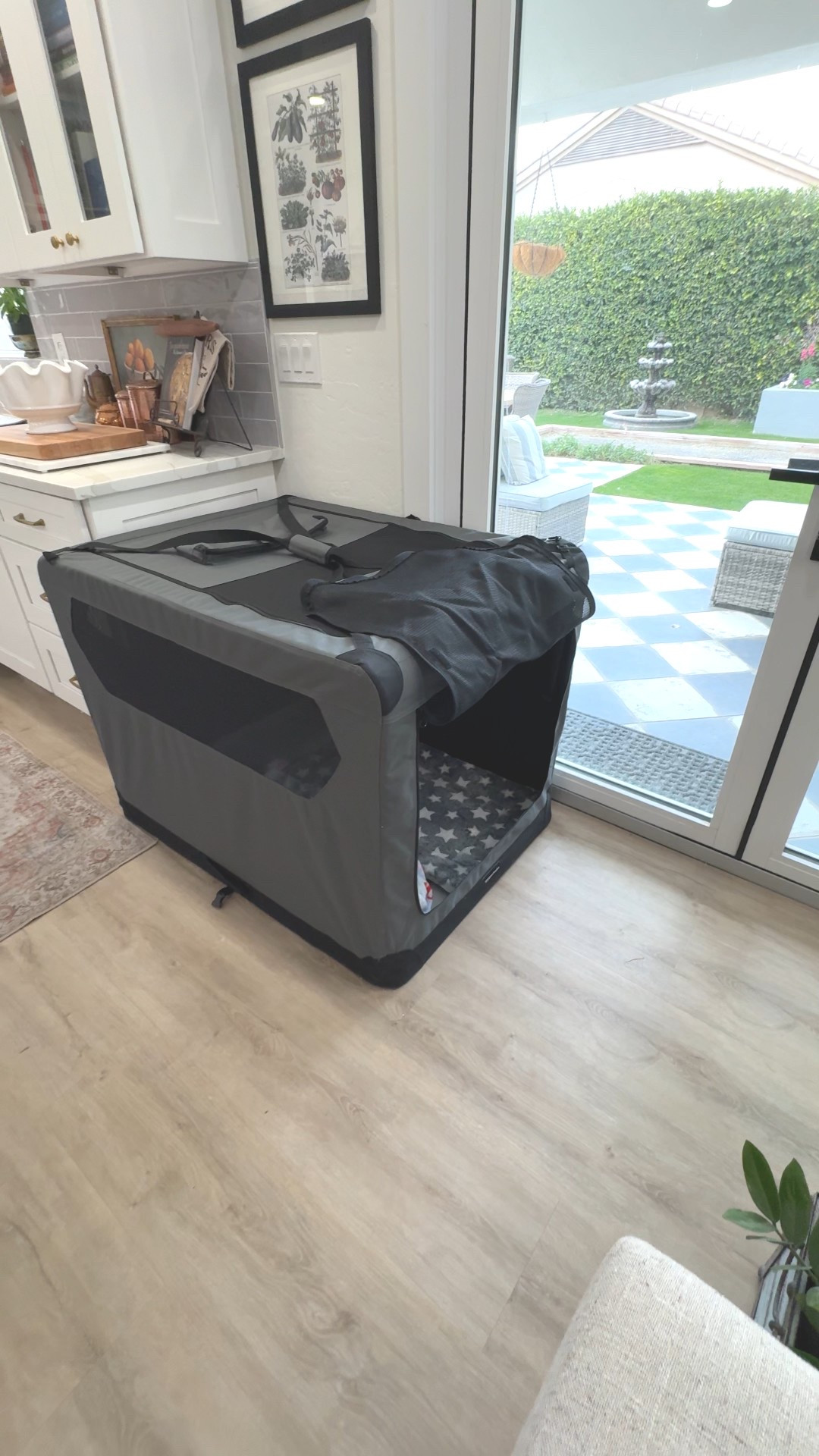 Easy set up portable travel crate for dogs. Folds away for storage. Excellent heavy weight fabric. Available in different sizes. Great quality for price I wasn't expecting it to be this good. 

#LTKHome #LTKvlog #LTKSaleAlert