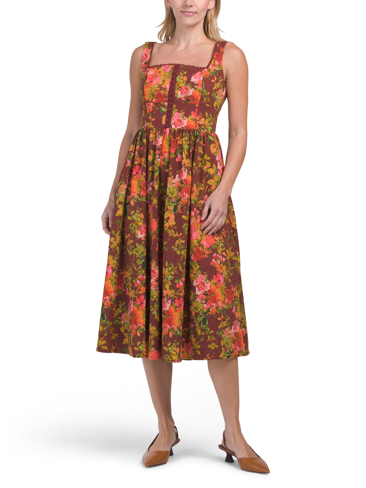 Corset Top Midi Dress | TJ Maxx
