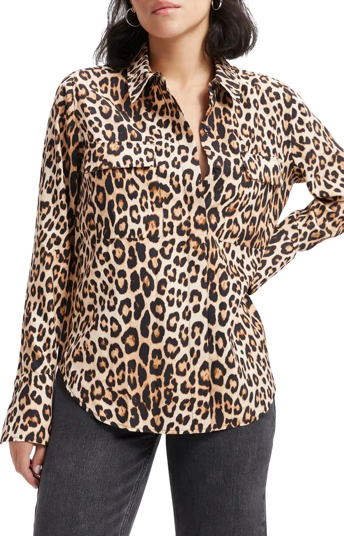 Flap Pocket Button-Up Shirt | Nordstrom Rack