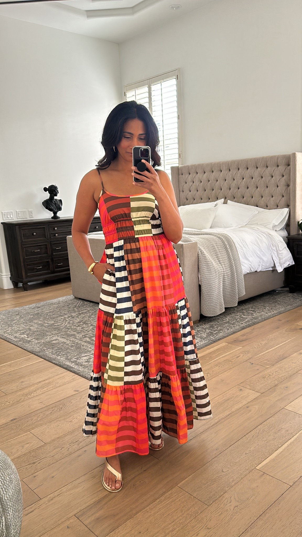 So in love with this gorgeous maxi dress!!!! Super comfy waistband, adjustable straps, fully lined, and has pockets. All fit true to size.



#LTKStyleTip #LTKOver40