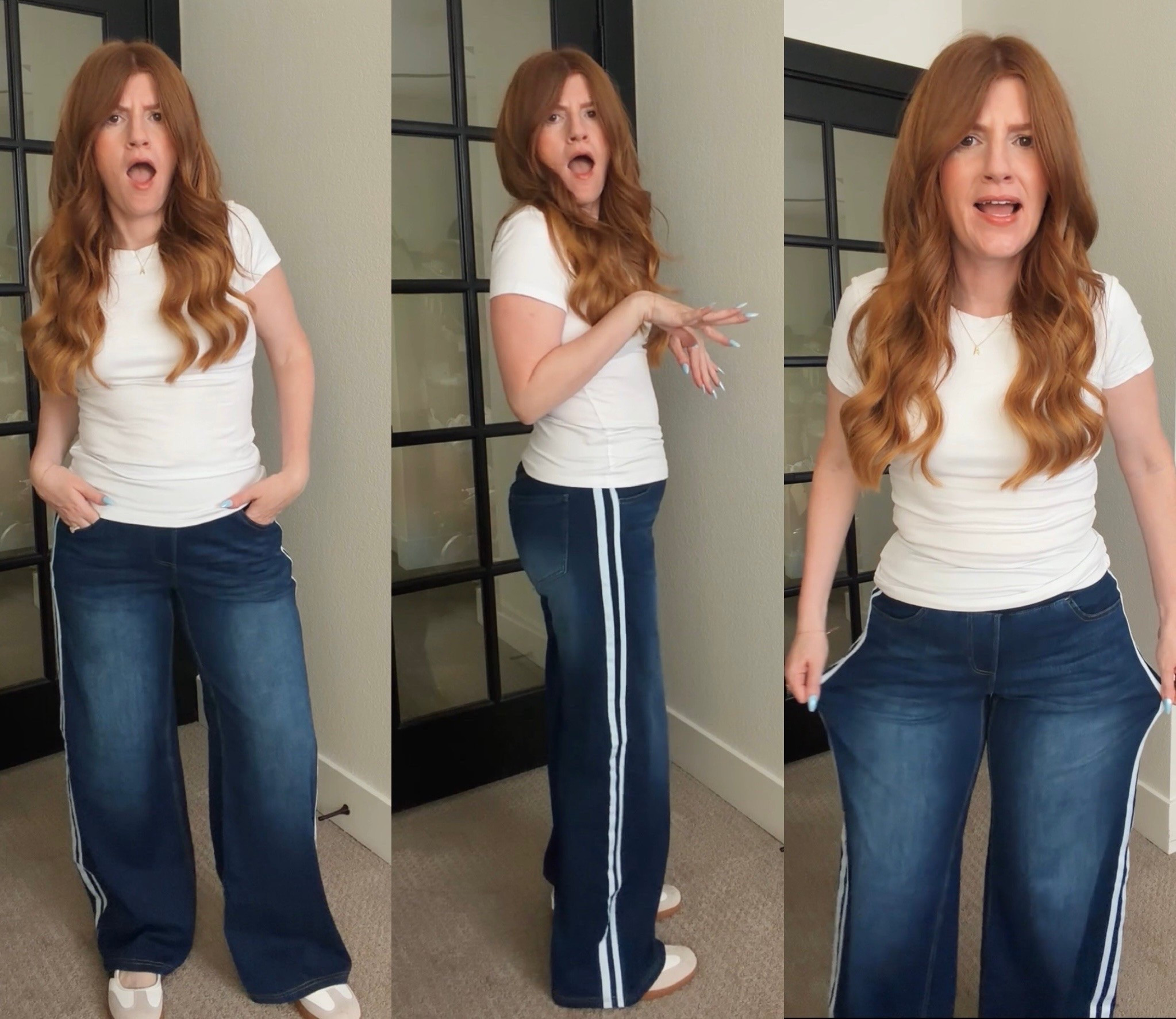 The most comfortable denim like jeans from Amazon. Petite friendly size medium.

#LTKootd #LTKPetite #LTKSaleAlert