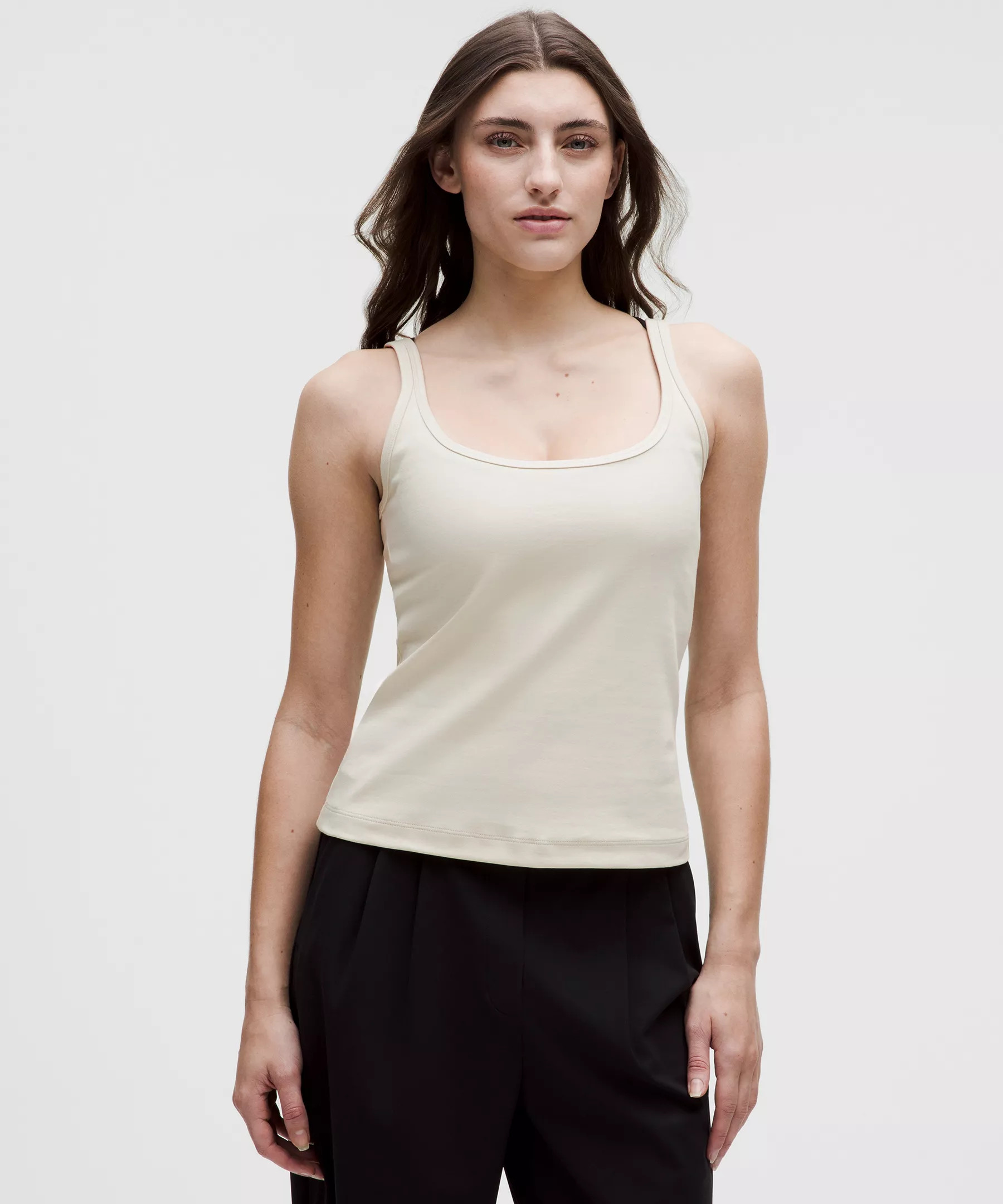 Slim-Fit Stretch Cotton Tank Top | Lululemon (US)