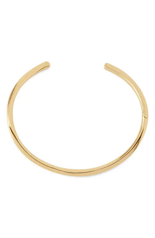 Jennifer Fisher Sculpted Clean Collar Choker in Yellow Gold at Nordstrom | Nordstrom