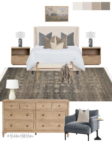 Master bedroom mood board, primary bedroom design inspo, bedroom decor, master bedroom #design #homedecor

#LTKsalealert #LTKhome