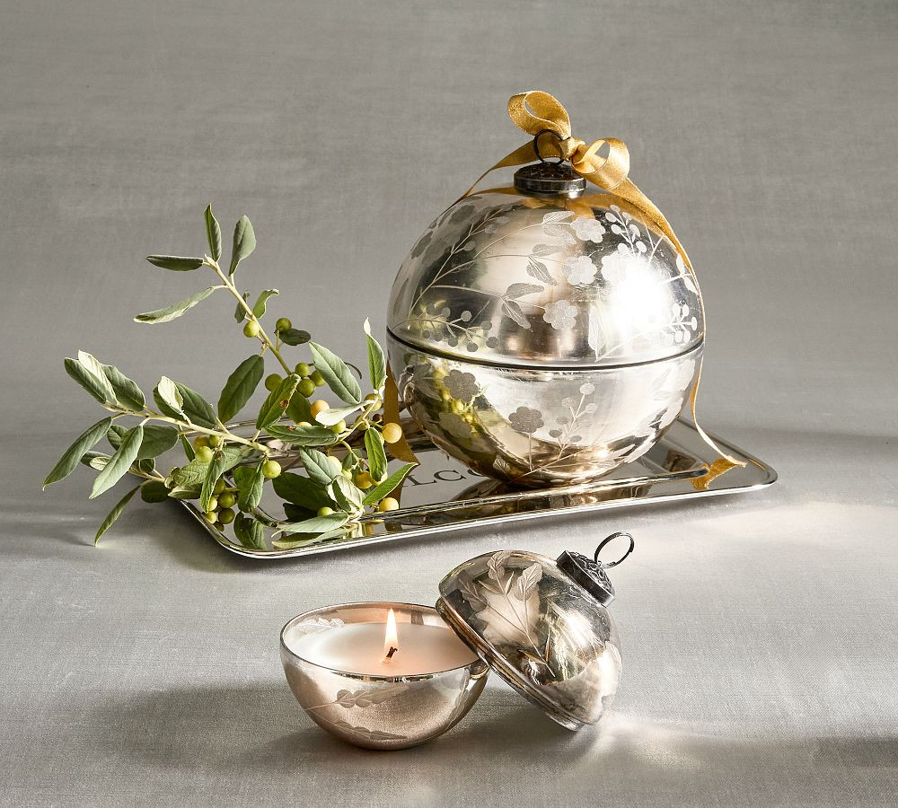 Ornament Shaped Scented Candles | Pottery Barn (US)