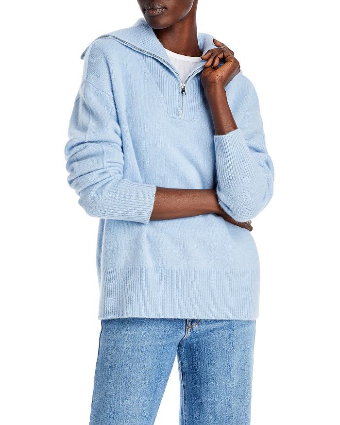 Half-Zip Cashmere Sweater - 100% Exclusive | Bloomingdale's (US)