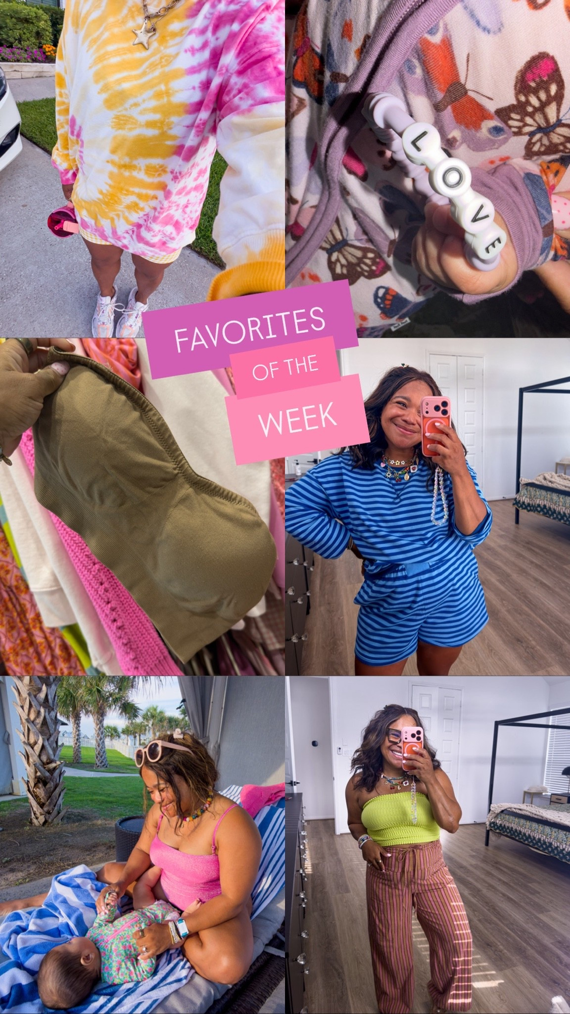 favorites of the week: my favorite wireless strapless bra, mom outfits and the cutest baby teething rings!

#LTKmomlife #LTKootd