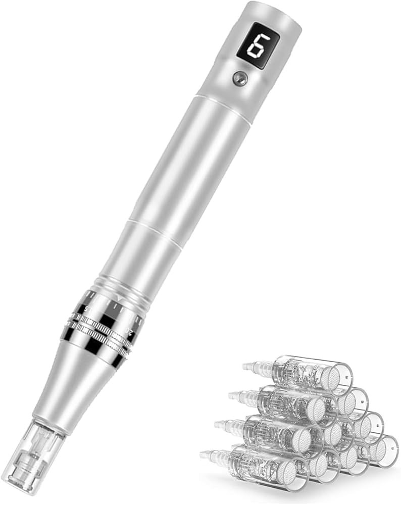 Derma Roller for Skin, 0.25mm Mcroneeding Derma Roller Pen for Face & Scalp, Beauty Pen for Women... | Amazon (US)