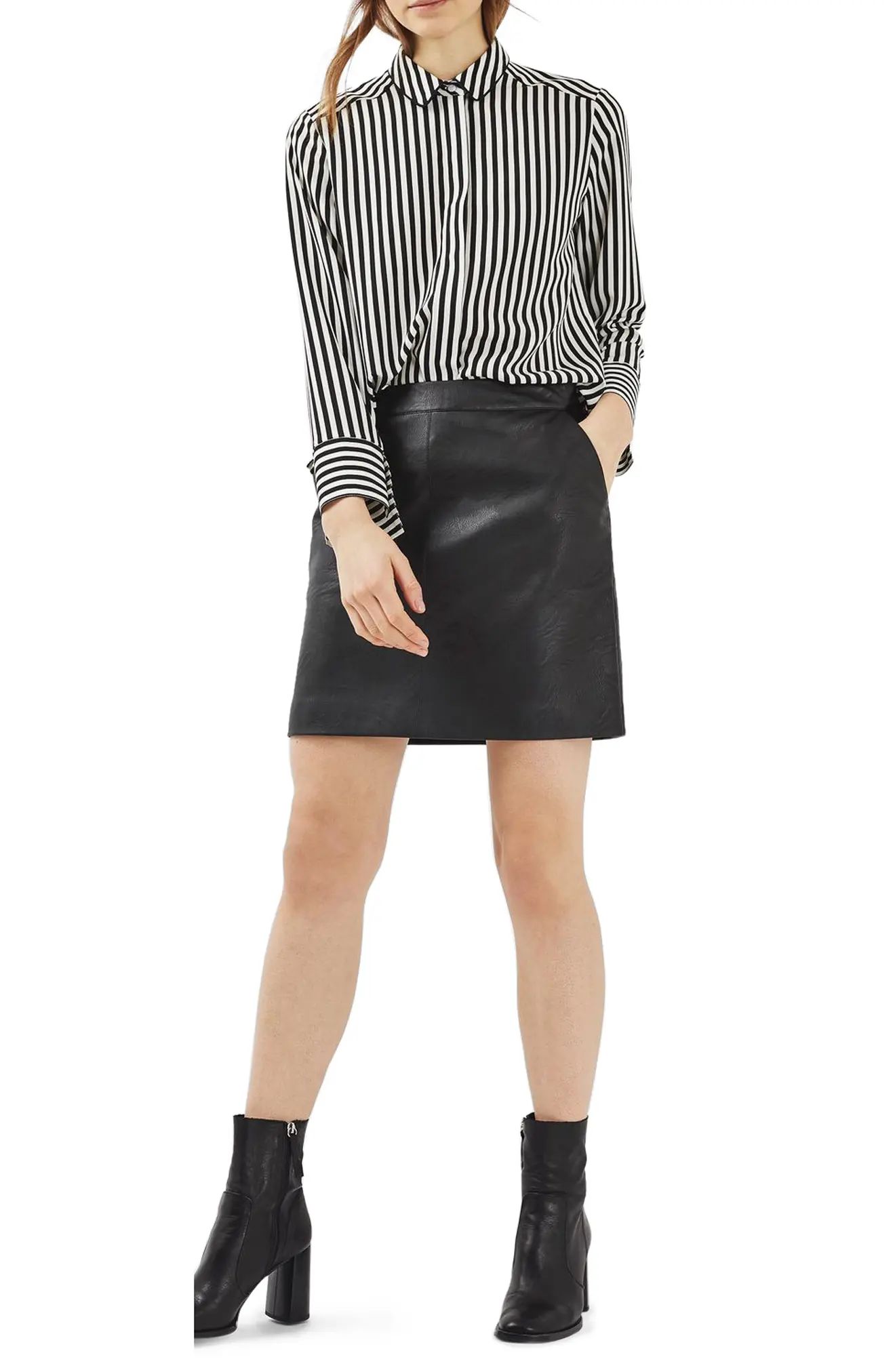 Faux Leather Pencil Skirt | Nordstrom