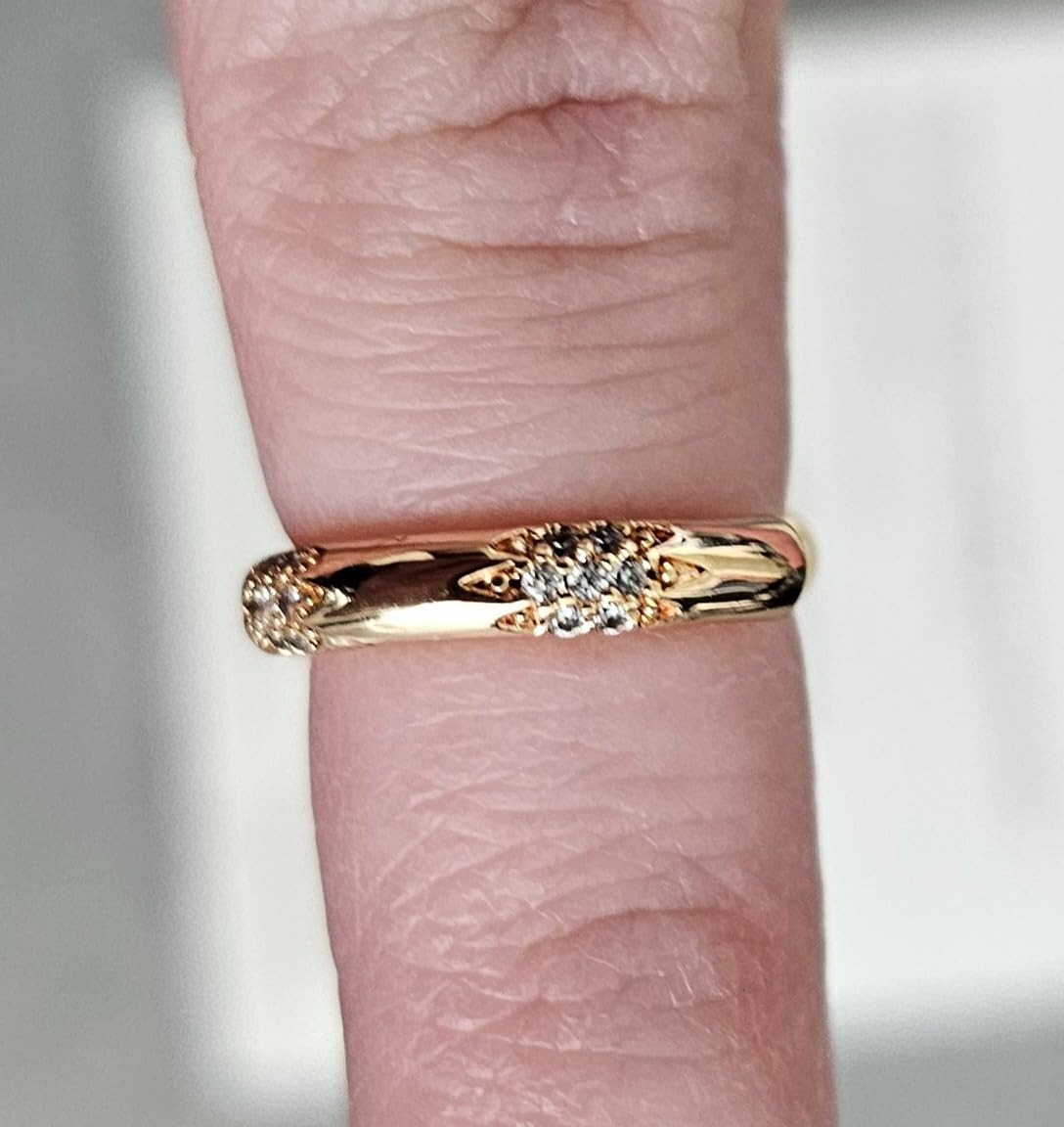 VACRONA Cubic Zirconia Huggie Earrings 14k Gold Plated Tiny Earrings Small Huggie Hoop Earrings S... | Amazon (US)