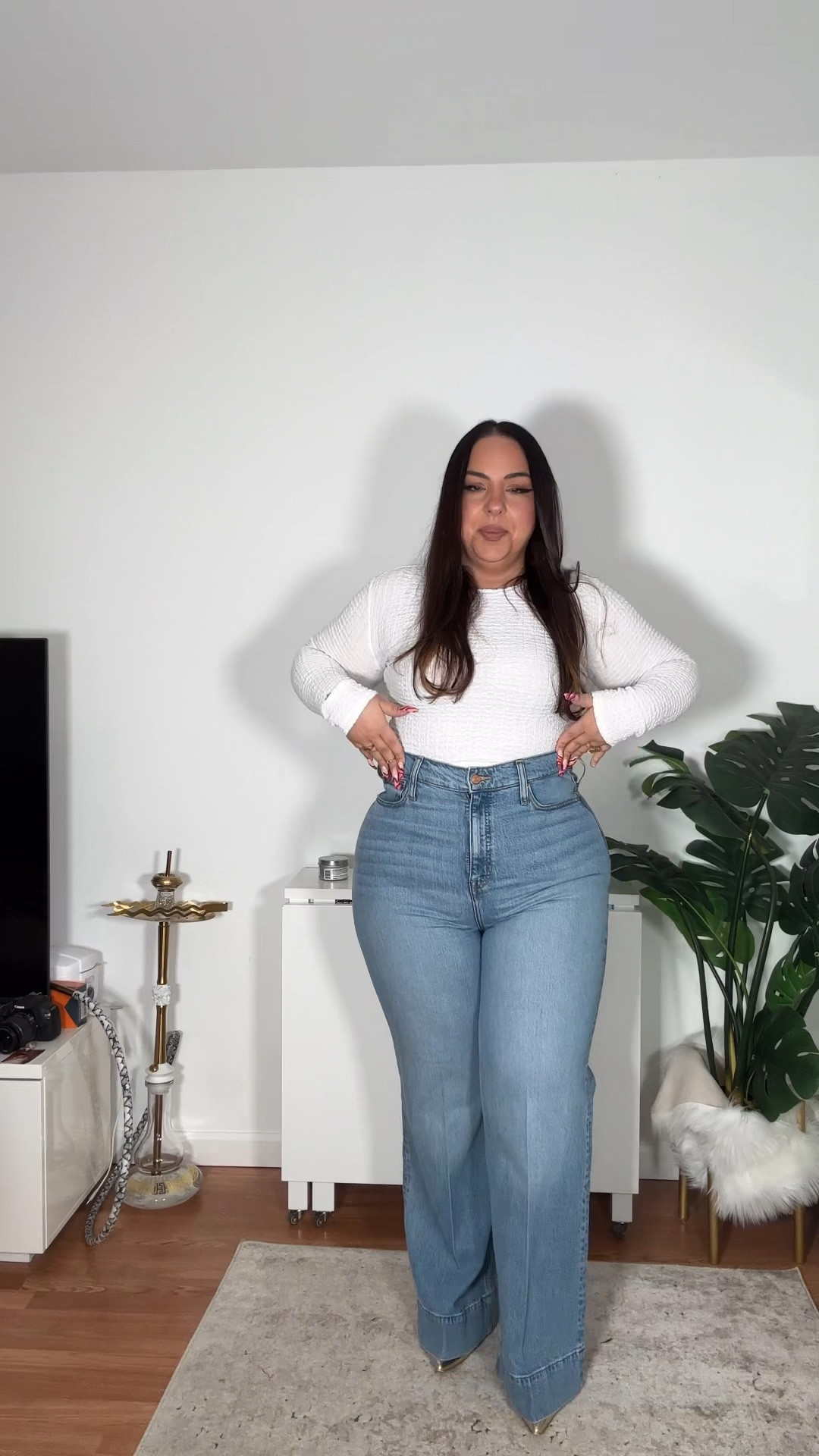 THESE JEANS OMG!!!!! This is the Chambray and I’m wearing a size 33 

#LTKover40 #LTKplussize #LTKmidsize