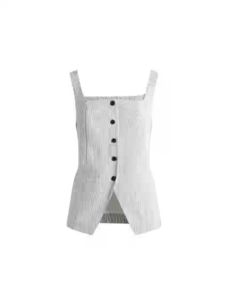 Scoop Women's and Women's Plus Linen Blend Longline Vest, Sizes XS-4X | Walmart (US)