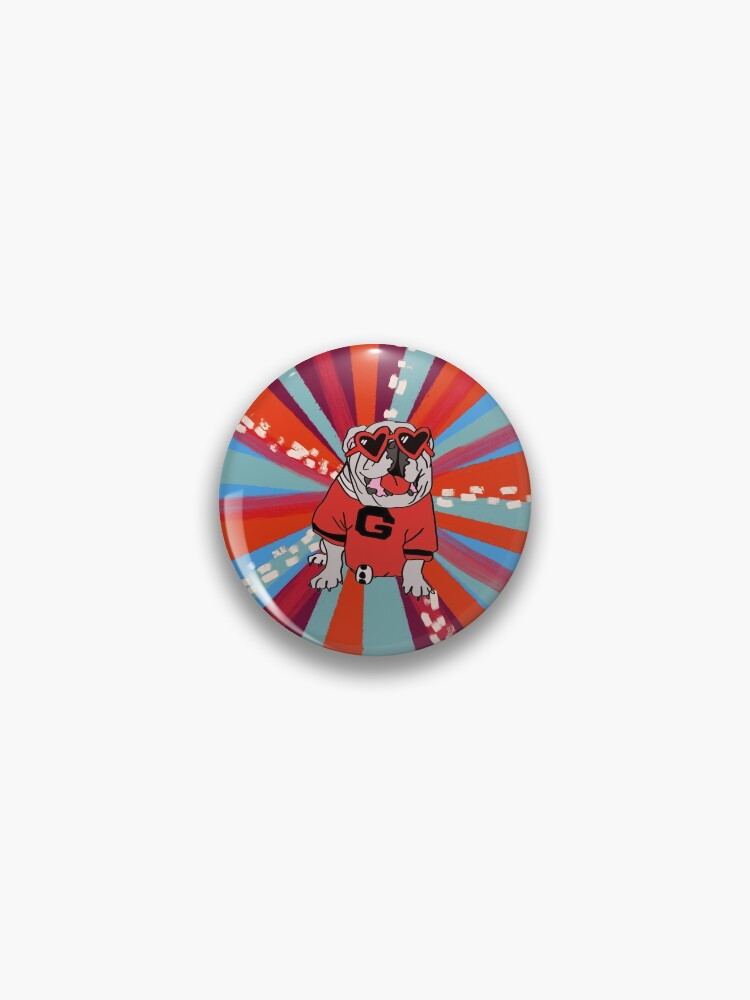 UGA Dawgie Pin | Redbubble (US)