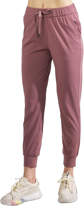 AJISAI Women's Joggers Pants Drawstring Running Sweatpants with Pockets Lounge Wear | Amazon (US)