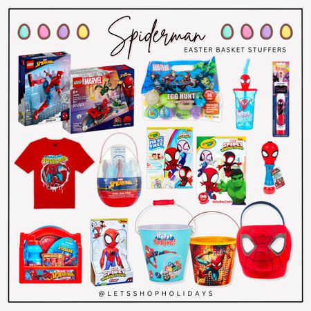 Spider-man Easter basket stuffers, Walmart Easter, spider-man easter basket, for kids 

#LTKfindsunder50 #LTKkids #LTKSeasonal