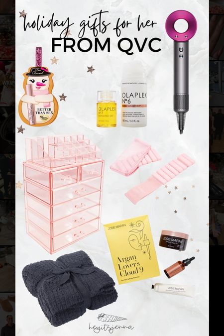 Holiday gift guide for her 
Gifts on sale at qvc
Beauty gifts 

#LTKGiftGuide