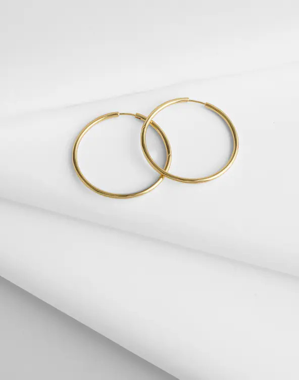 Demi-Fine Extra Large Hoop Earrings | Madewell