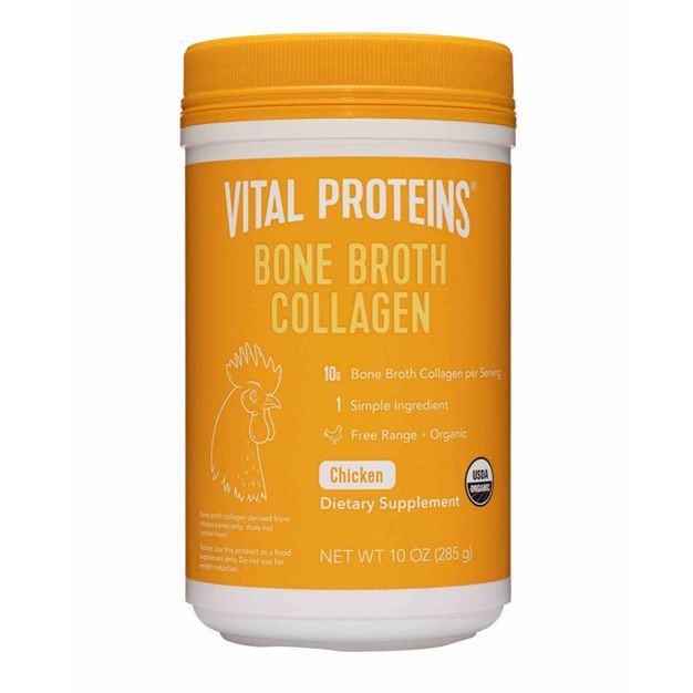 Vital Proteins Bone Broth Collagen Dietary Supplement - Chicken - 10oz | Target