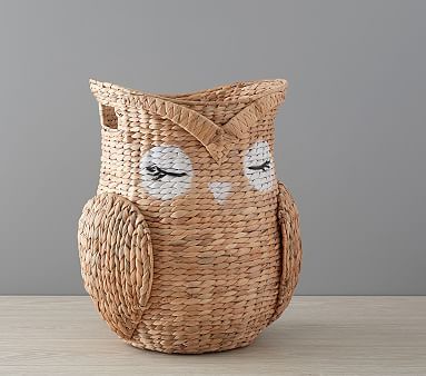Shaped Owl Storage | Pottery Barn Kids
