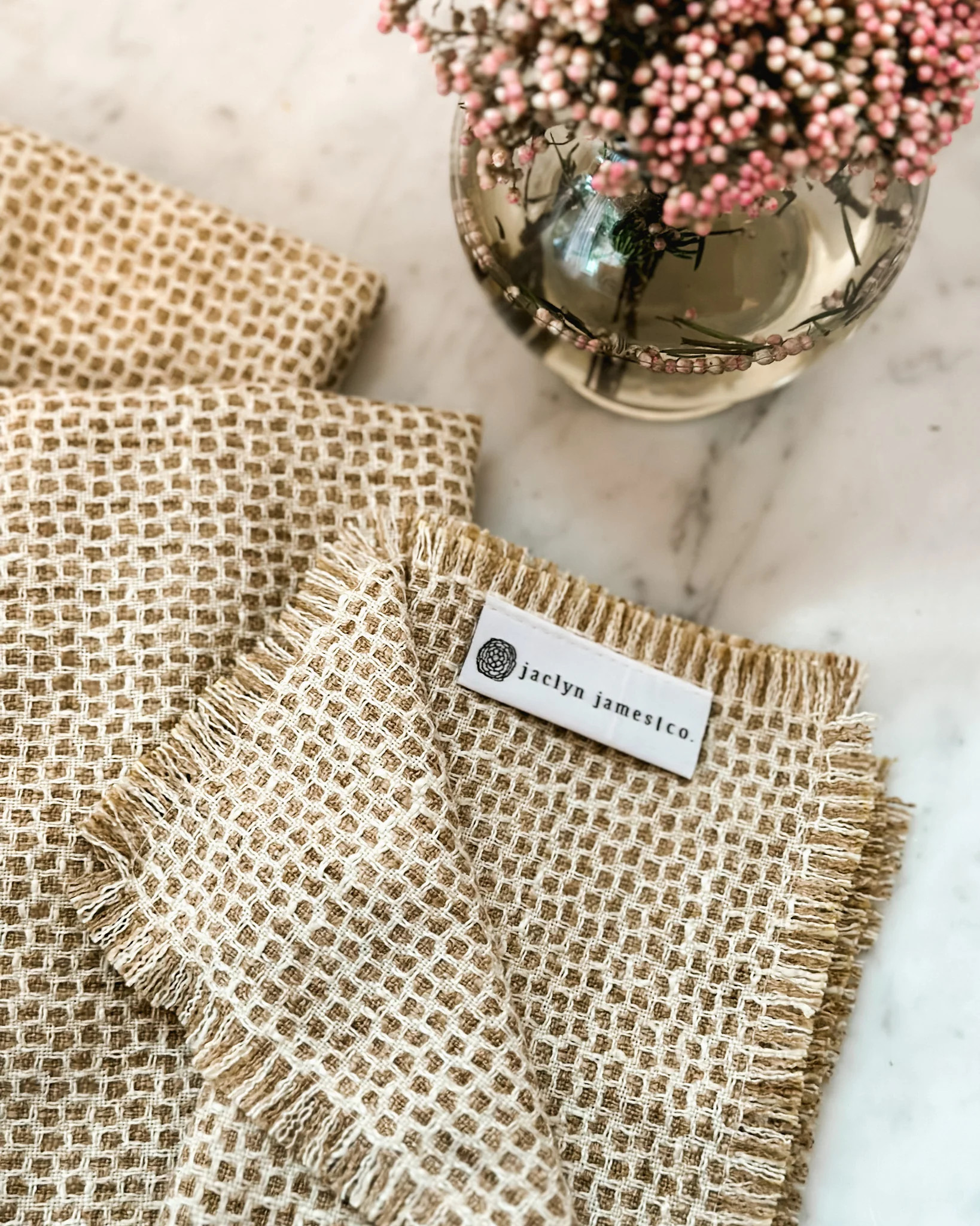 Hattie Woven Napkin s/4 | Jaclyn James Co