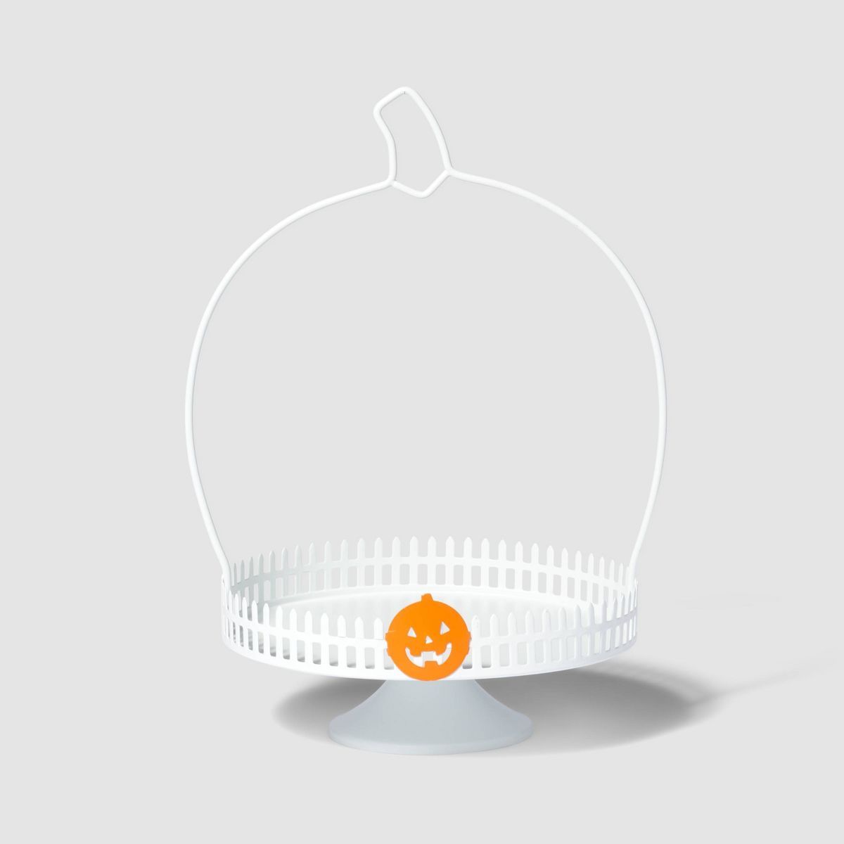 Metal Small Pumpkin Halloween Decorative Tray - Hyde & EEK! Boutique™ | Target