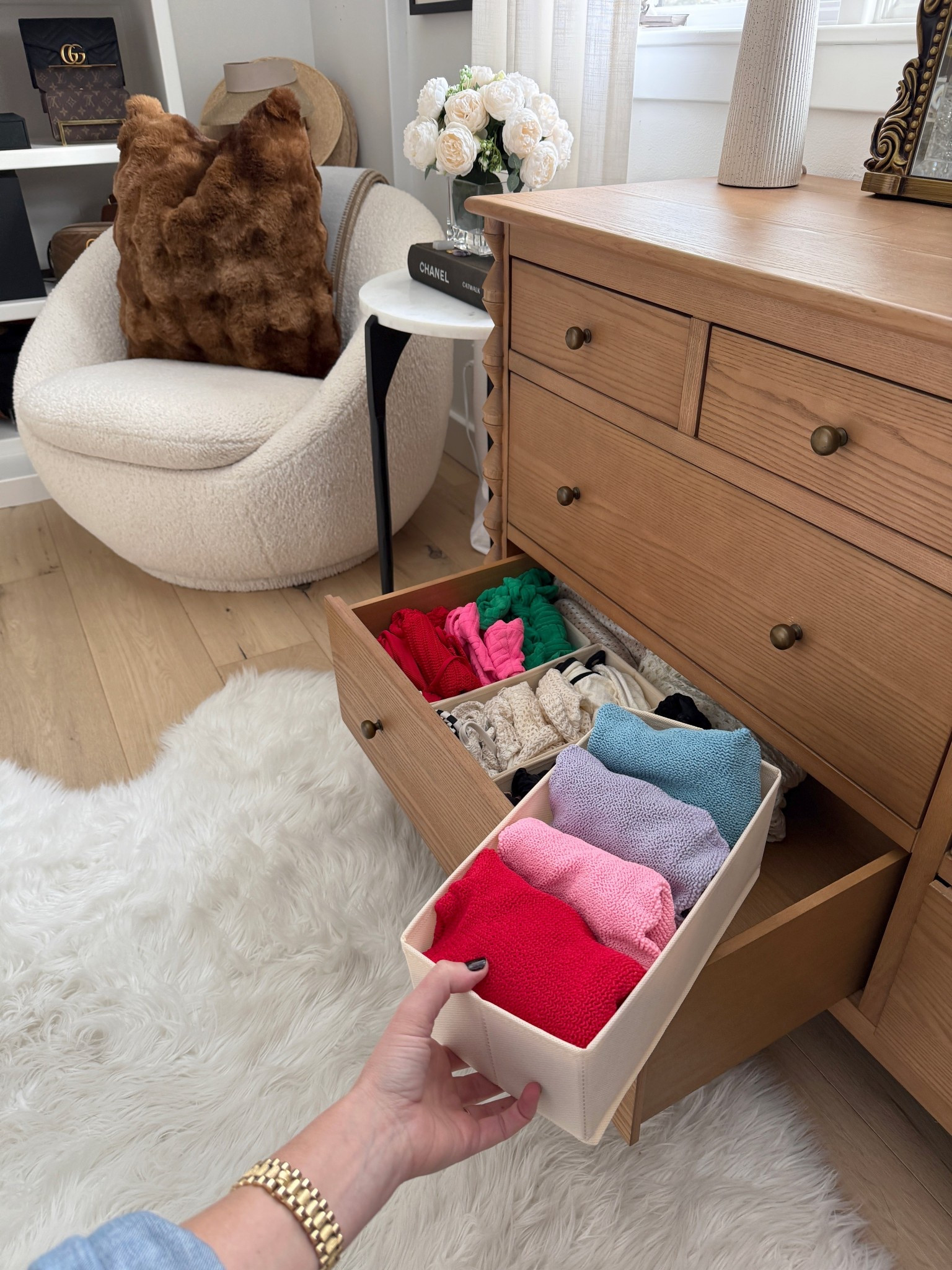 Dresser drawer organization 👏🏻

Home
Closet
Organizer
Amazon 
Accent chair 

#LTKHome