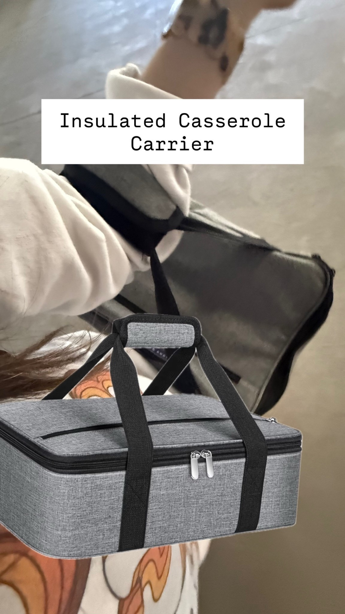 Insulated Casserole dish carrier. Such a perfect gift! 

#LTKGiftGuide #LTKfoodie #LTKmomlife