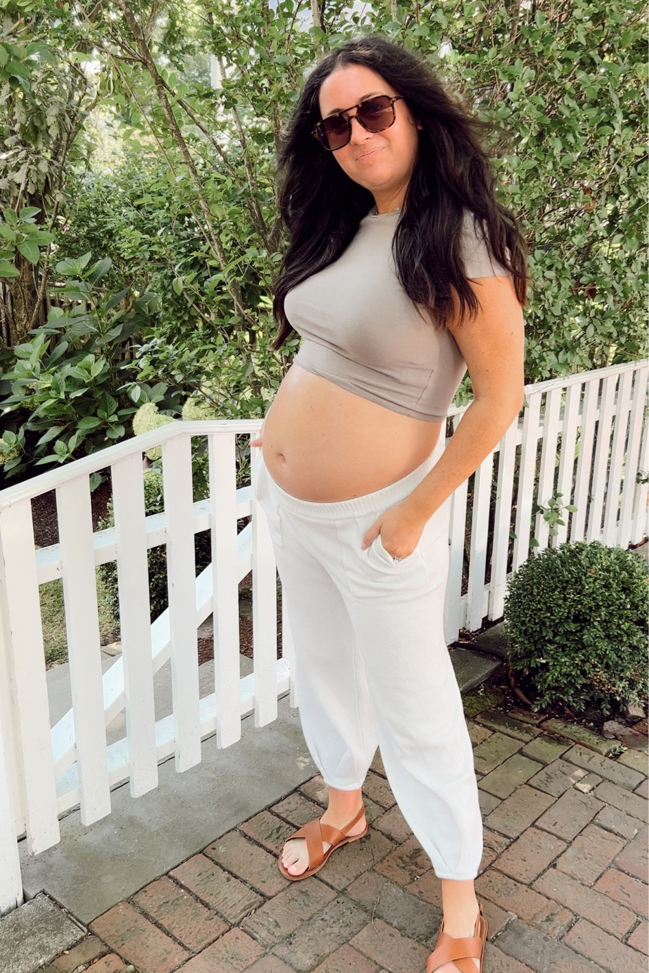 Tee // small
Pants // medium

Bump
Pregnant
Casual
Neutral
Babymoon
Vacation 

#LTKbump #LTKtravel #LTKunder50