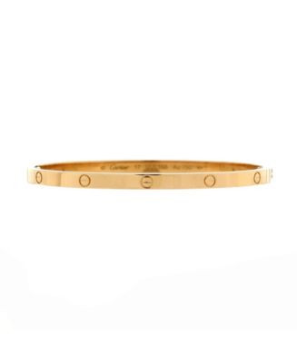 Pre-Owned Cartier Love Bracelet 18K Gold  | Bloomingdale's Jewelry & Accessories | Bloomingdale's (US)
