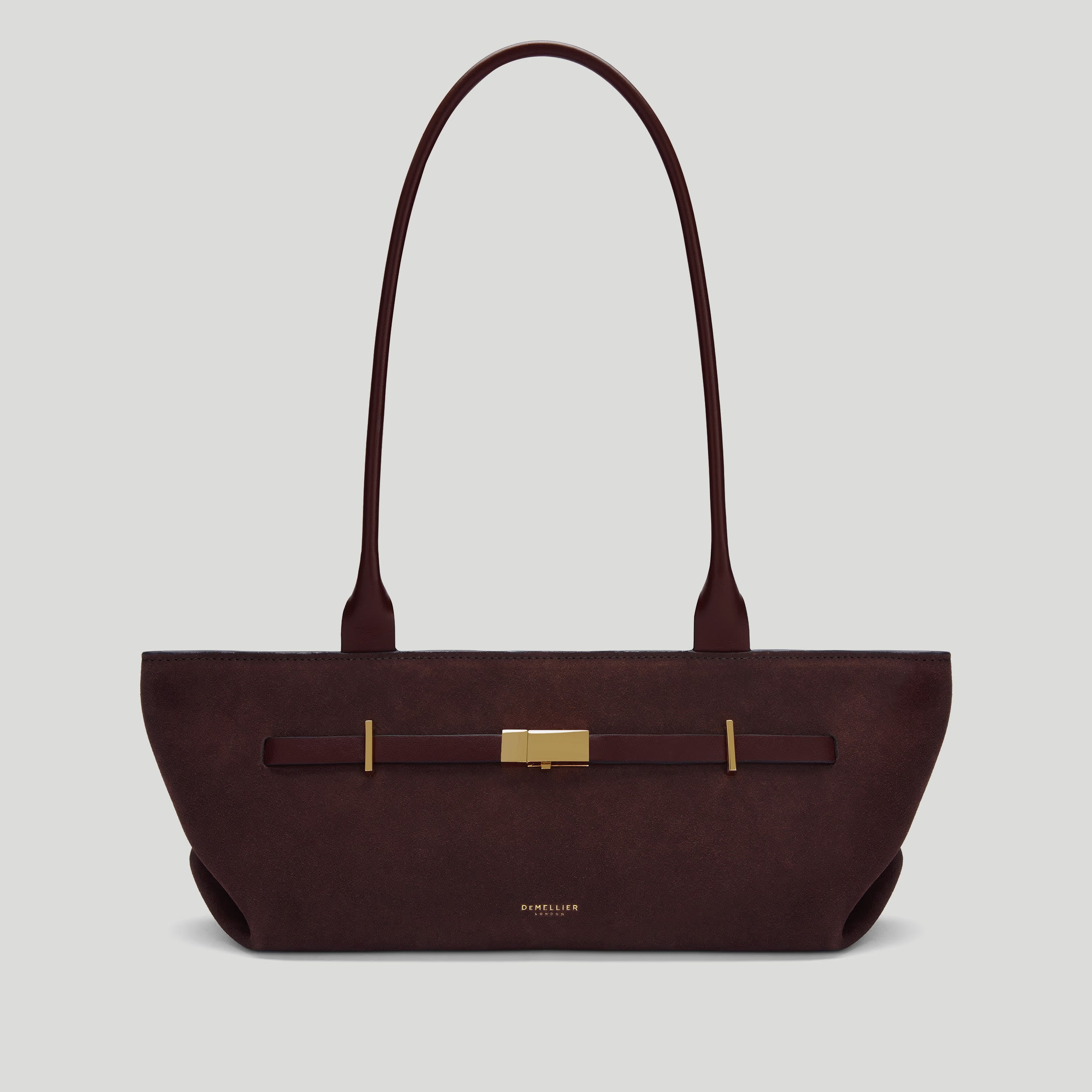 The New York Shoulder | Burgundy Suede & Burgundy Smooth | DeMellier | DeMellier