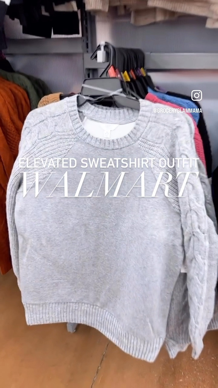 I love me an elevated sweatshirt!!!’ This one is a mix of a traditional sweatshirt and a sweater! I love the details!!!
⬇️⬇️⬇️
Top sized up to medium 
Jeans sized up to 28
Shoes TTS


#LTKFindsUnder50 #LTKWatchNow #LTKStyleTip