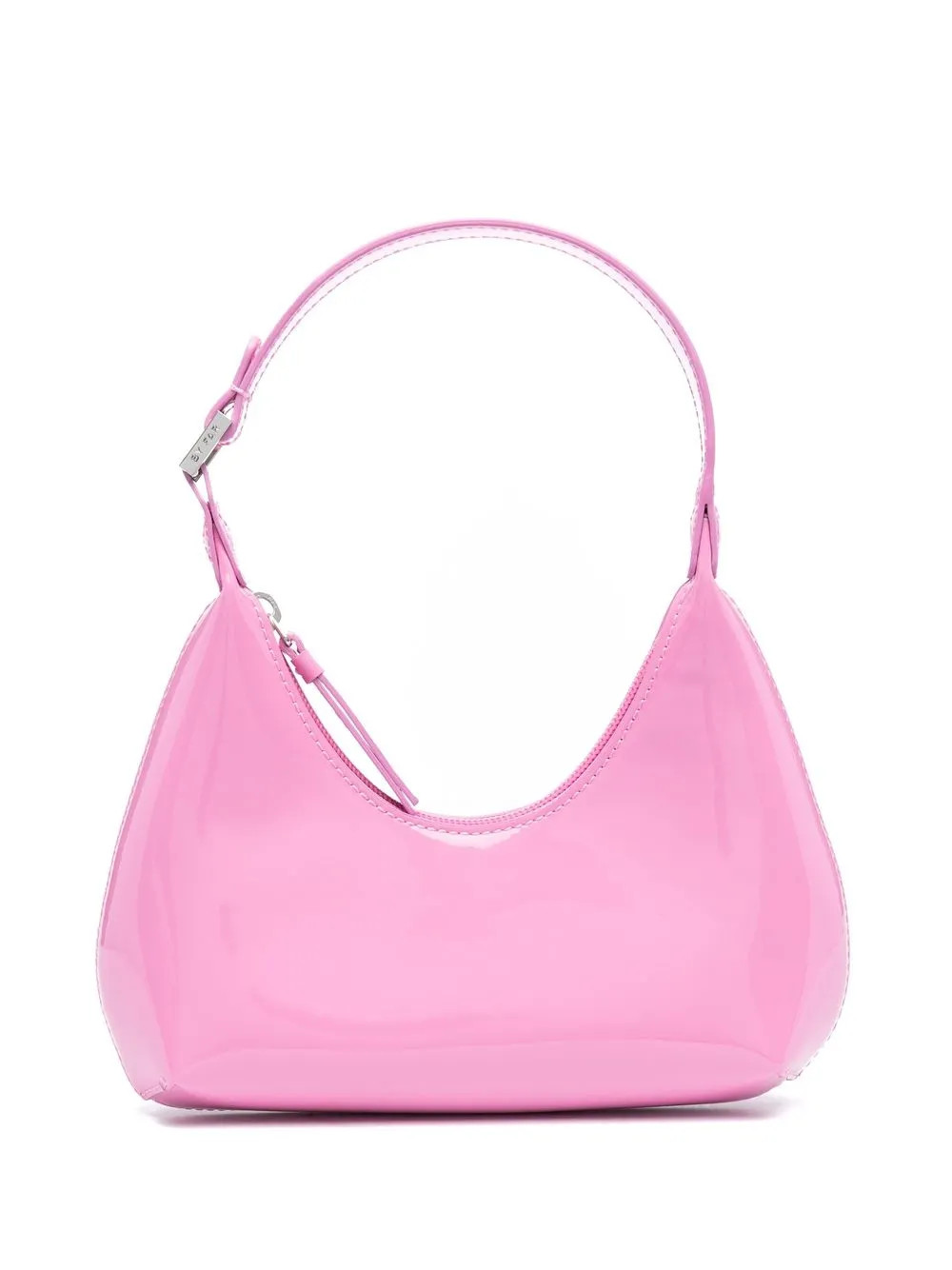 BY FAR Baby Amber Patent Leather Shoulder Bag - Farfetch | Farfetch Global