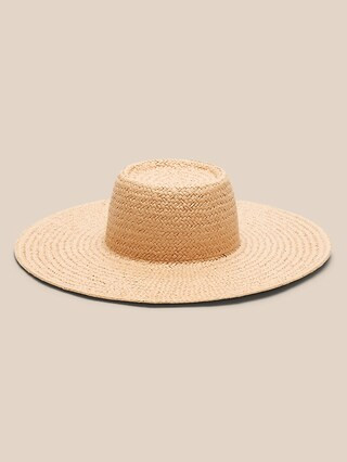 Wide-Brim Straw Hat | Banana Republic Factory
