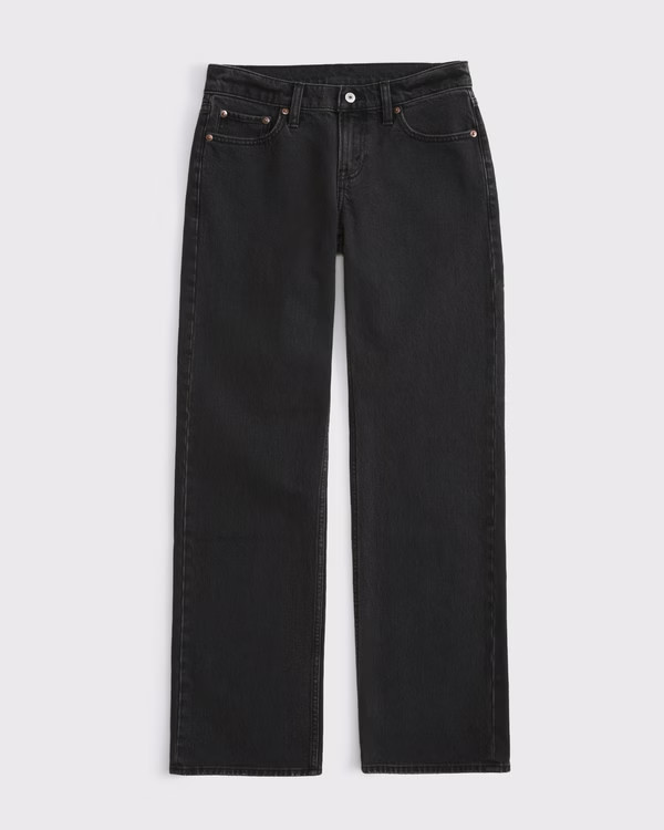 Curve Love Low Rise 90s Relaxed Jean | Abercrombie & Fitch (US)