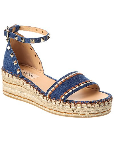 VLogo 55 Denim Espadrille | Rue La La