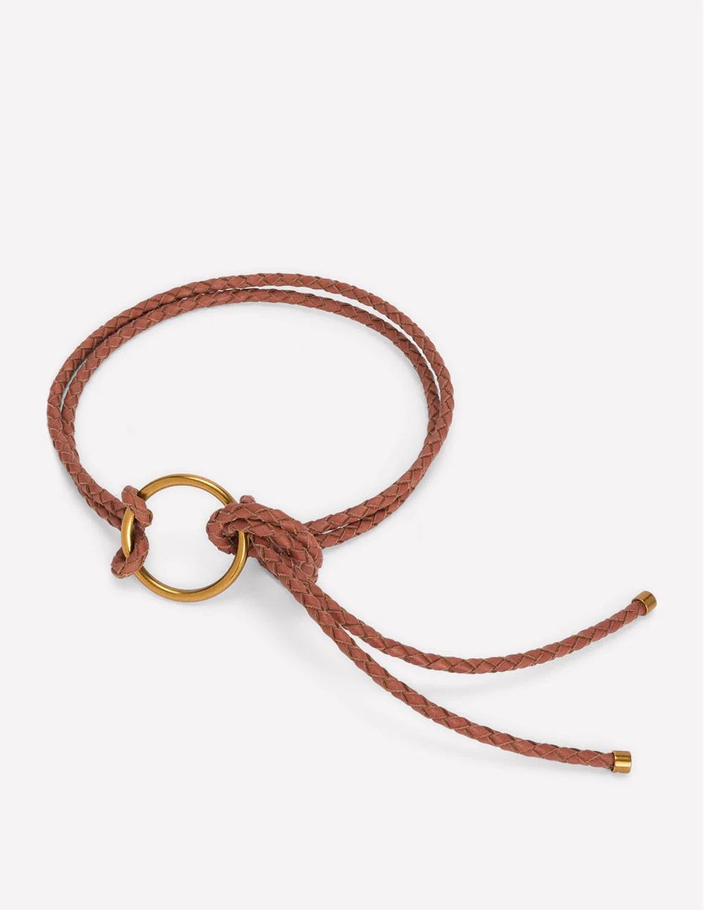 Leather Rope Belt-Tan | Boden (US)
