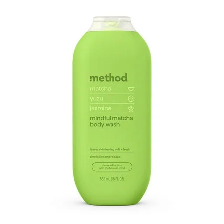 Method Body Wash, Mindful Matcha, 18oz | Walmart (US)
