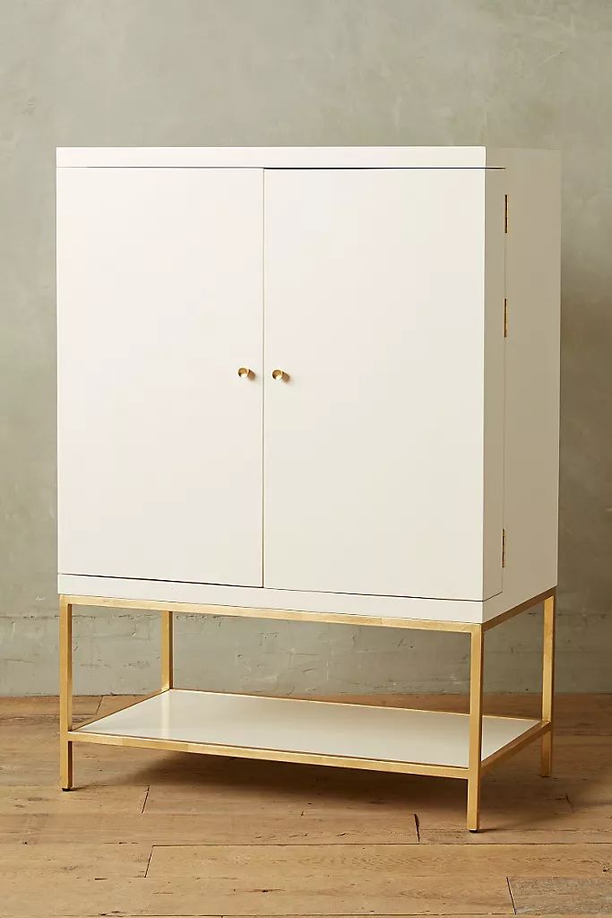 Lacquered Bar Cabinet | Anthropologie (US)