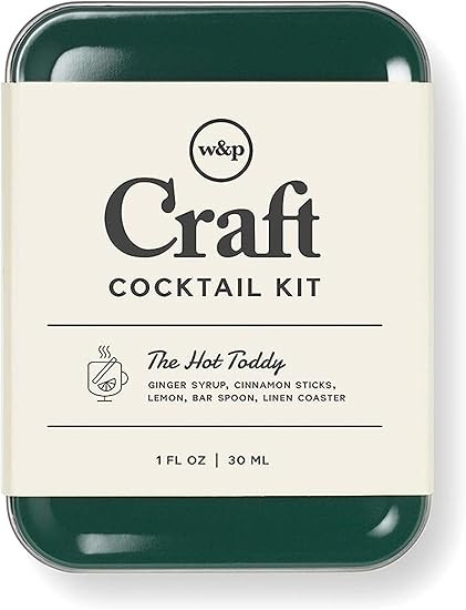 W&P Craft Hot Toddy Cocktail Kit, Mini Portable Carry On Travel Cocktail Kit, Great Gifts for Him... | Amazon (US)