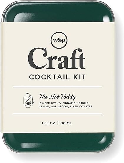 W&P Craft Hot Toddy Cocktail Kit, Mini Portable Carry On Travel Cocktail Kit, Great Gifts for Him... | Amazon (US)