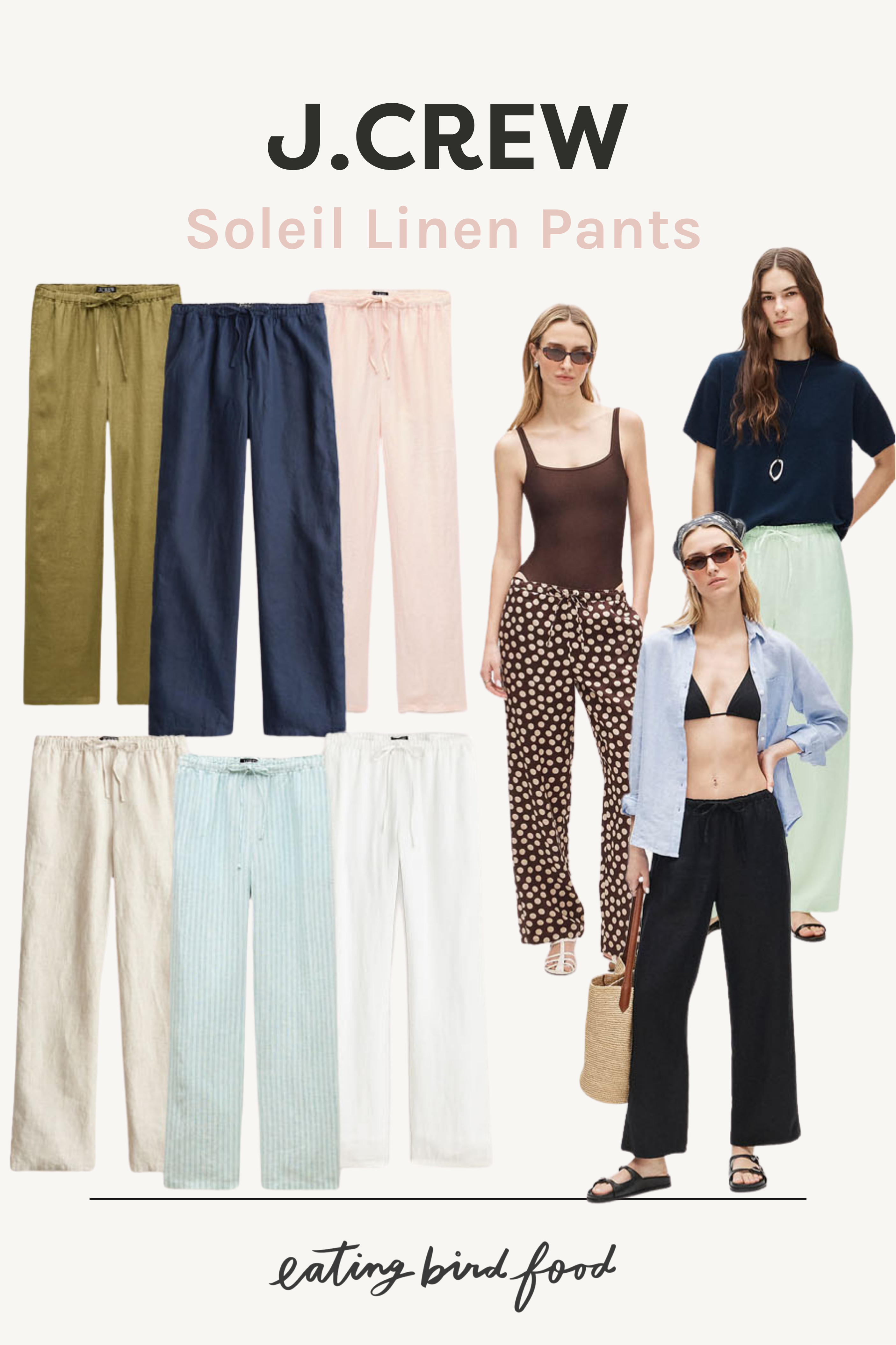 J.Crew Soleil Linen Pants | Linen Pants | J.Crew Linen Pants 

 #LTKootd #LTKSeasonal