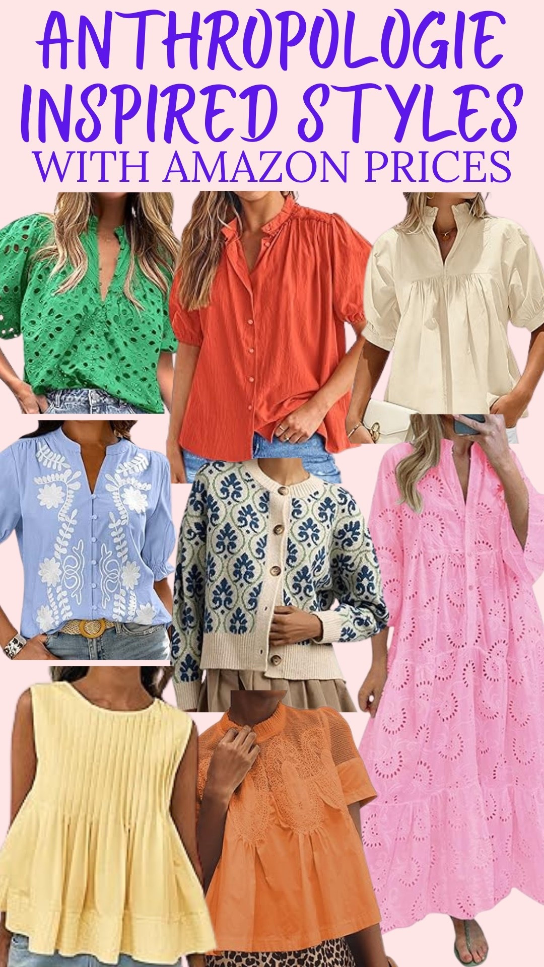 Anthropologie inspired styles with Amazon prices!!

#LTKootd