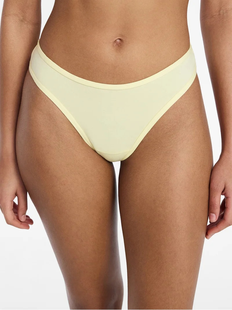 No Boundaries Cotton Hi Cut Thong Women's and Women's Plus, Sizes XS-XXXL - Walmart.com | Walmart (US)