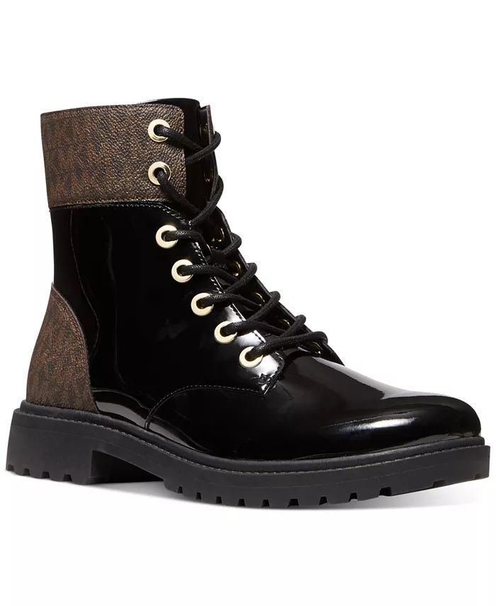 Women's Alistair Lace-Up Lug Sole Combat Booties | Macys (US)