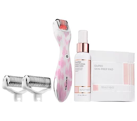 BeautyBio GloPRO Facial Tool with Set of 2 Body Rollers | QVC