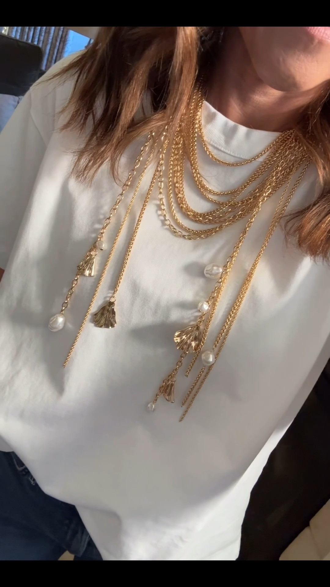 Drape statement necklace. Walmart style.

#LTKootd #LTKSeasonal #LTKOver40