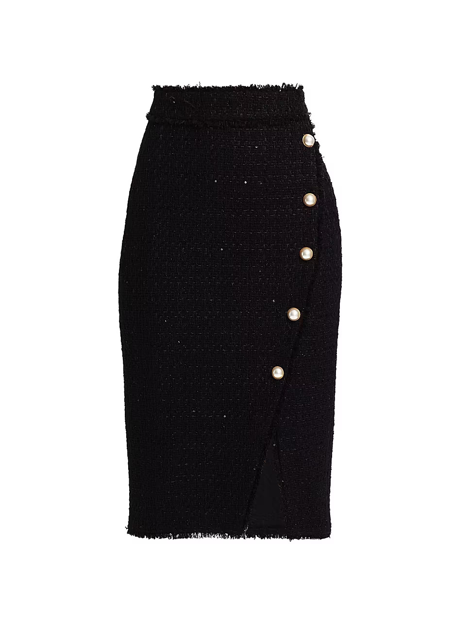 Chantel Cotton-Blend Tweed Midi-Skirt | Saks Fifth Avenue