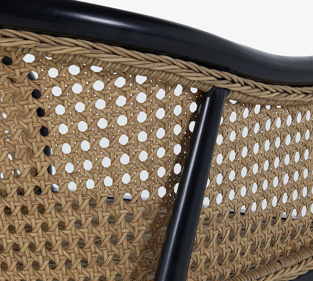 Berengar Wicker Outdoor Dining Chair & Armchairs | Pottery Barn (US)